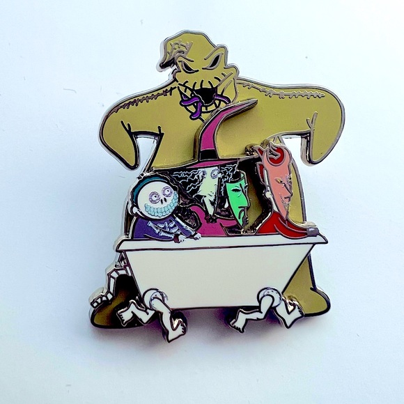 Oogie Boogie Lock Shock Barrel NBC Nightmare Before Christmas Disney Pin - Picture 1 of 5